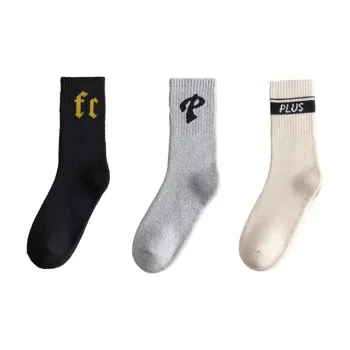 YUZHAOLIN Mid Calf Socks Men's Combo Set