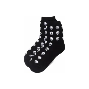 Alexander McQueen Logo Intarsia Crew Socks