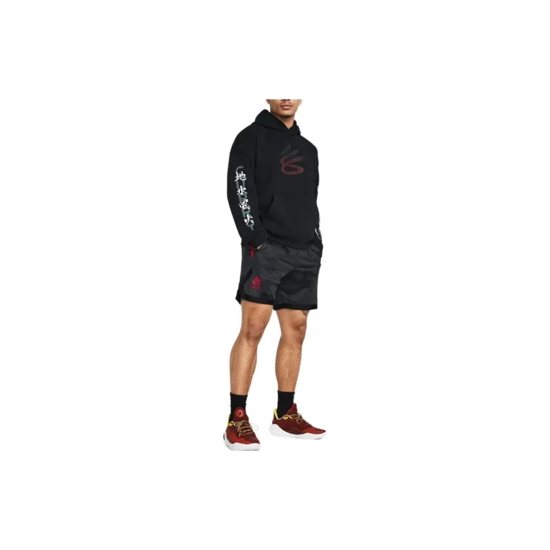 Under Armour x LIXIAOLONGKULI LIANMINGKUAN UA Chinese New Year Sweatshirt Men's Black-4