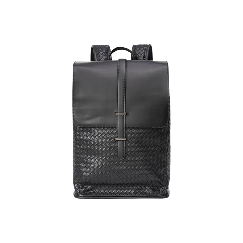 Slazenger Wear-Resistant PVC Travel Bags Backpack Large Size Men's Black-0