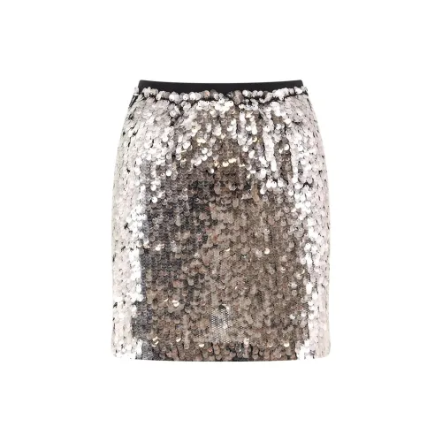 PINKO Sequin-Detailed Skirt