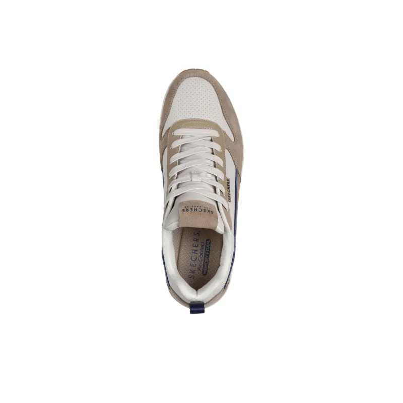 Skechers Street Abrasion Resistant Slip Resistant Low Top Casual Shoes Men's Brown-3