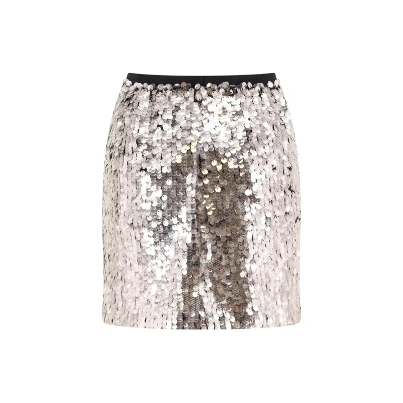 PINKO Sequin Detailed Skirt-1