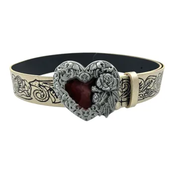 NOME Alloy Leather Belts Women's 3.5