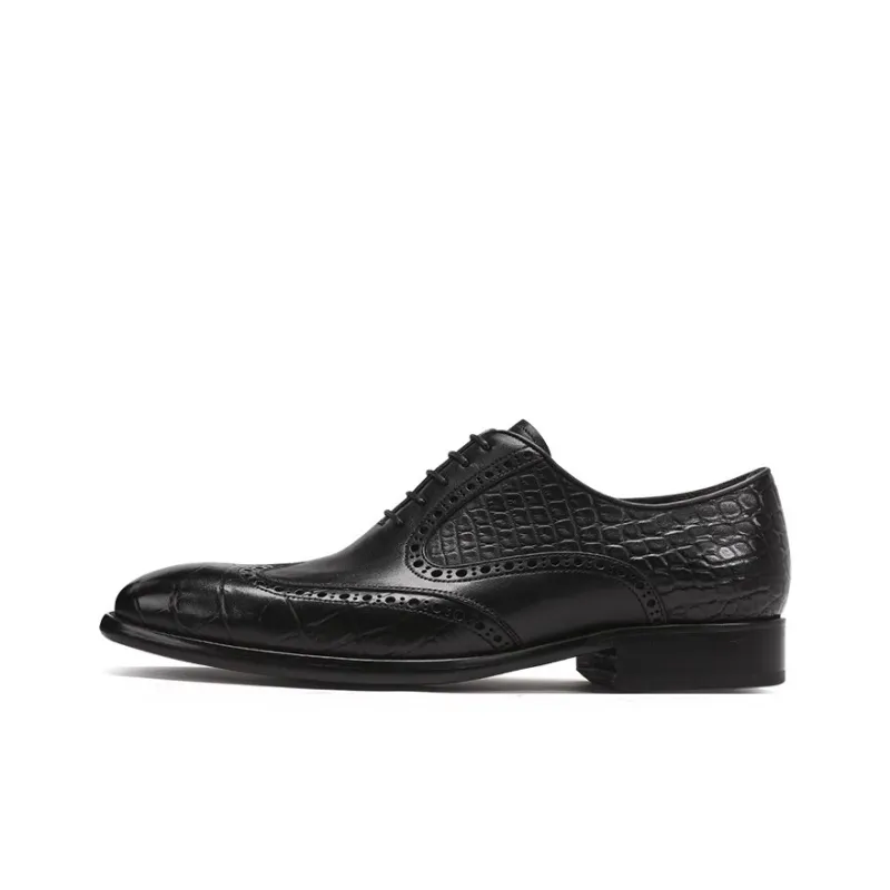 Voguhomme Dress Shoes Men's Black-0