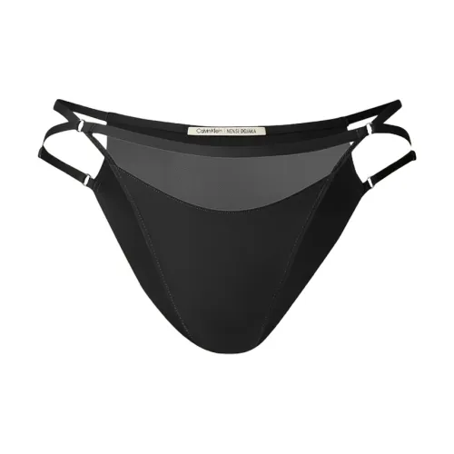 CALVIN KLEIN x NENSI DOJAKA Underpants Europe Version Women's 1 Pack Black