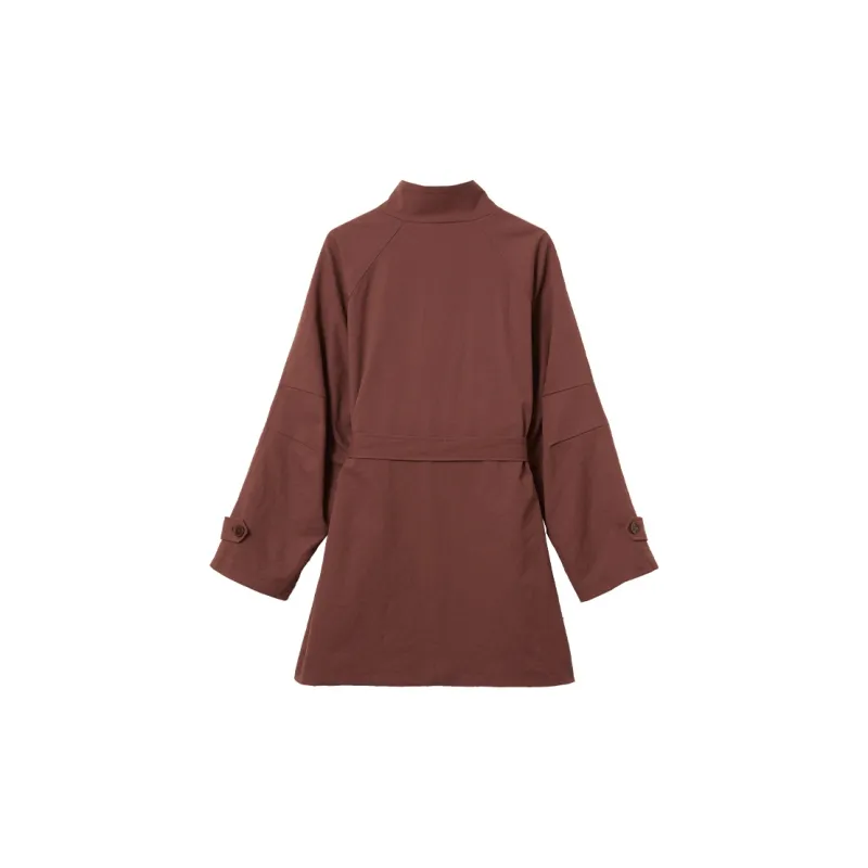 WESTLINK Trench Coat Women's Red-1