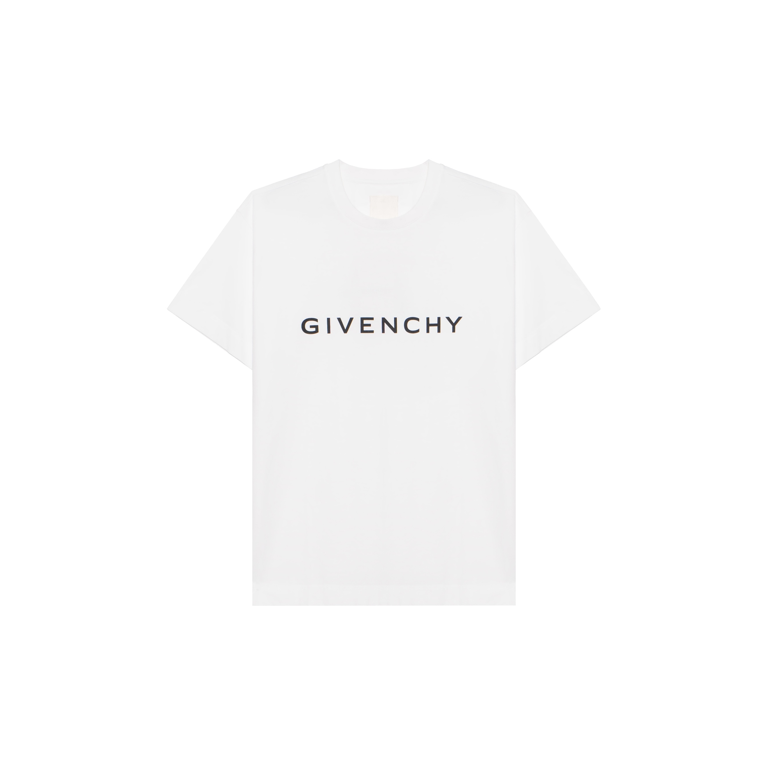 【送料&関税込】Givenchy Ringer T-shirt Givenchy Logo Short-Sleeve Ringer T-Shirt | Neiman Marcus