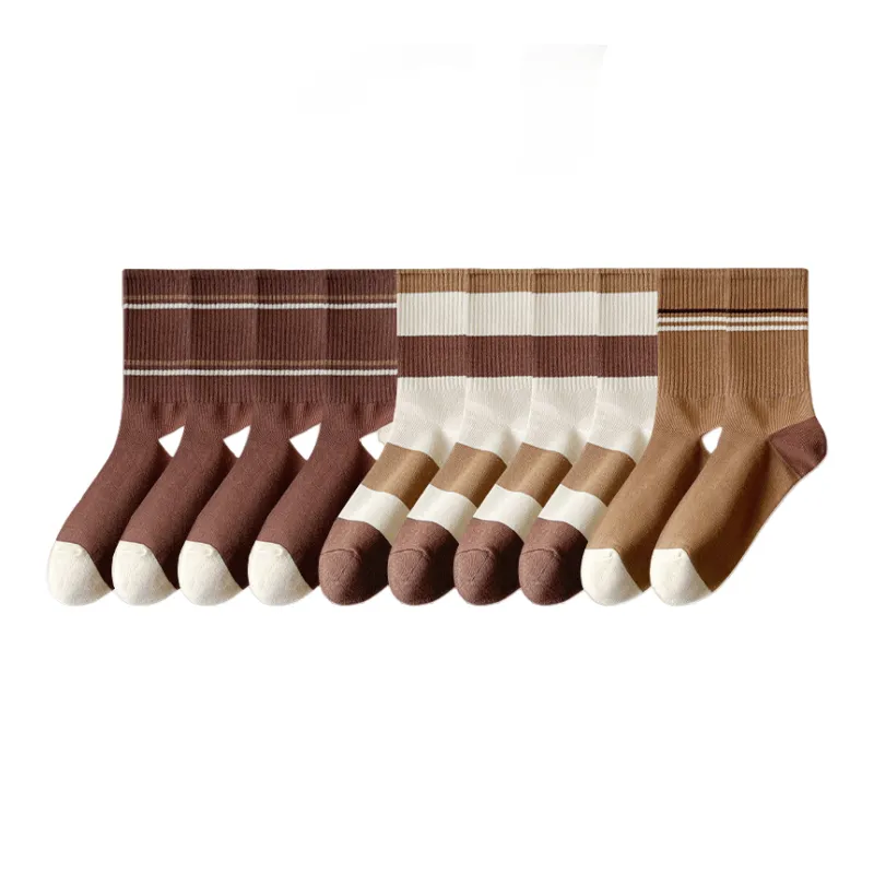 Lan Miao Mid Calf Socks Women's 10 Pack-3