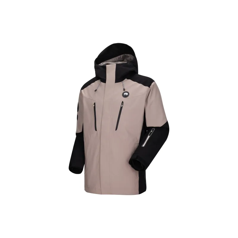 Panda Panda Collection Water Resistant Windproof Wear Resistant Warm Water Repellent Windbreaker Jacket Unisex-2