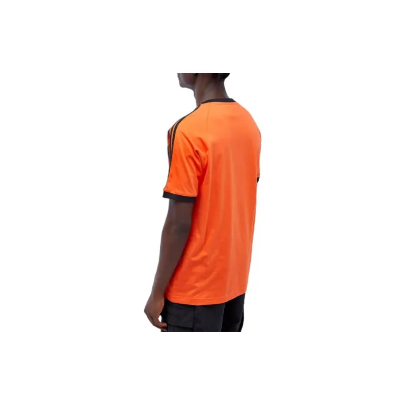 Adidas Originals Classics 3 Stripes T Shirts Men Orange-3