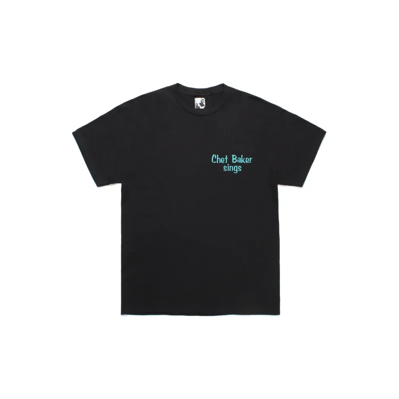 WACKO MARIA x CHET BAKER CHET BAKER Collaboration FW24 T-Shirt Unisex Black-1