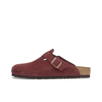 Birkenstock Boston EVA Abrasion-Resistant Wrap-toe Slippers Unisex Brick Red