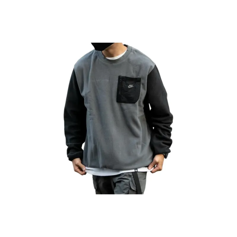 Nike Sweatshirts Men Gray-3