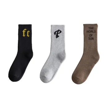 YUZHAOLIN Mid Calf Socks Men's Combo Set