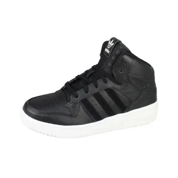 Adidas Originals Attitude Anti Slip Wear Resistant High Top Skateboard Shoes Women's Black
