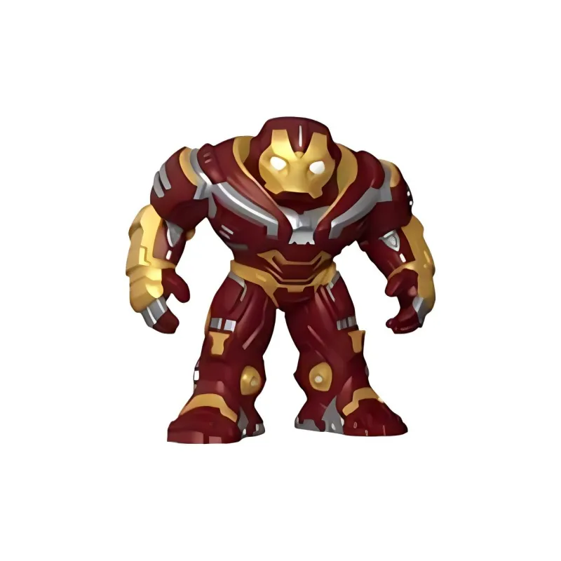 Funko POP! Collection Marvel Movie The Avengers 3 Hulkbuster Chibi Figures 9.5cm-0