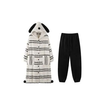 MIOJUER Pajama Set Women's Black