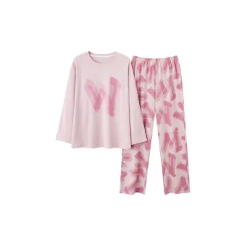 Qiao Ni Tong Pajama Set Women's Pink