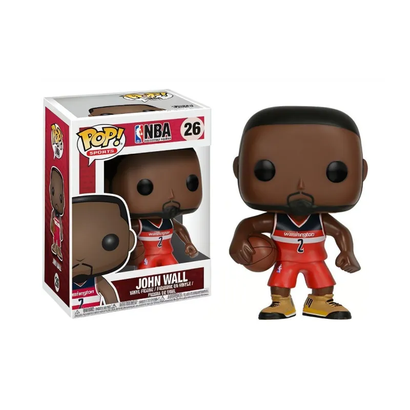 Funko NBA Star Character Pop NBA Wizards John Wall Chibi Figures-3