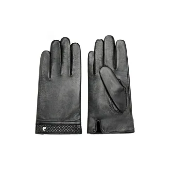 PIERRE CARDIN Winter Cold Resistant Genuine Leather Glove Sheepskin With Softness Women's