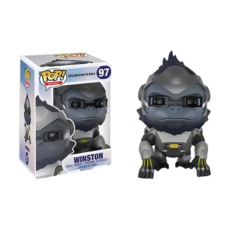 Funko POP! Collection GAMES Overwatch Winston Figurine Chibi Figures 9.5cm-2