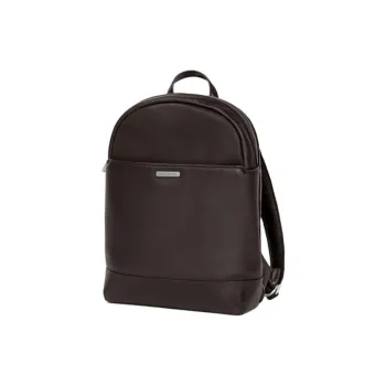 MOLESKINE Cow Leather Backpack Medium Size Unisex Wood Umber