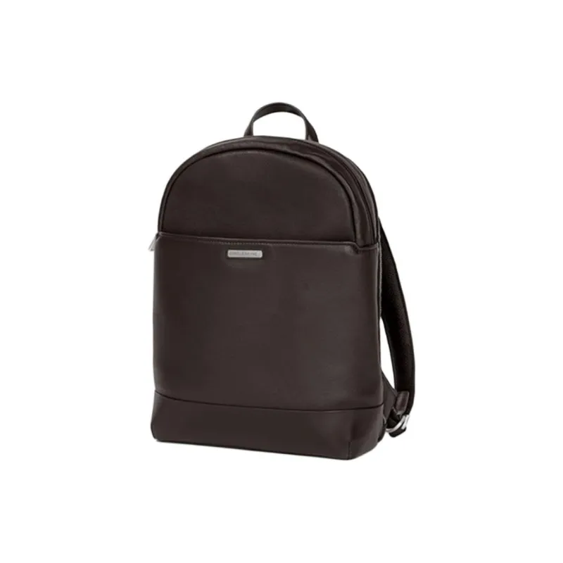 MOLESKINE Cow Leather Backpack Medium Size Unisex Wood Umber-0