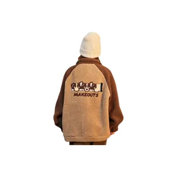 Tonlion Velvet feel Coat Women's Dark Camel