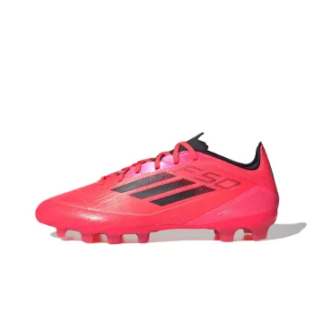 Adidas F50 PRO Anti Slip Wear Resistant Soccer Shoes Men's Red