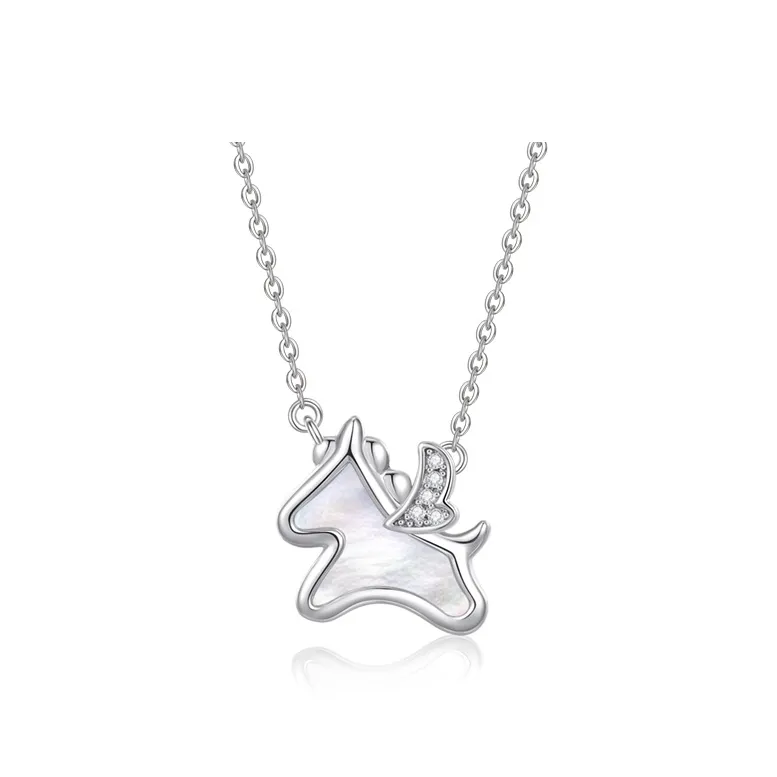 FANCI S925 Silver Necklaces Women's-0