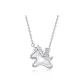 Necklace Silver White