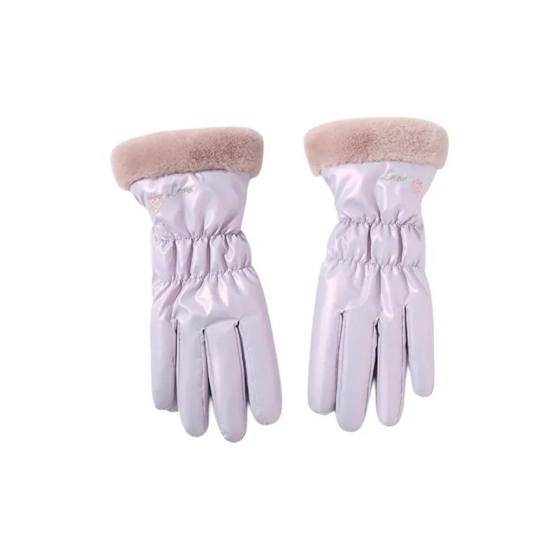 NANJIREN Thickened Warm Gloves Women's-0