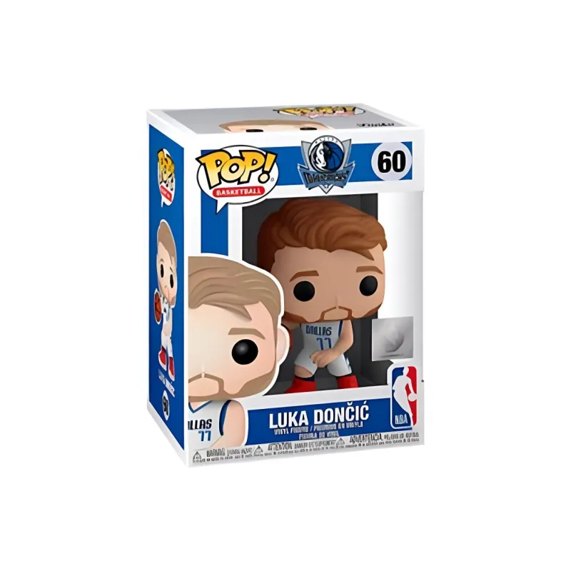 Funko NBA Star Character Pop NBA Merch Mavericks Luka Doncic Chibi Figures 10cm-1