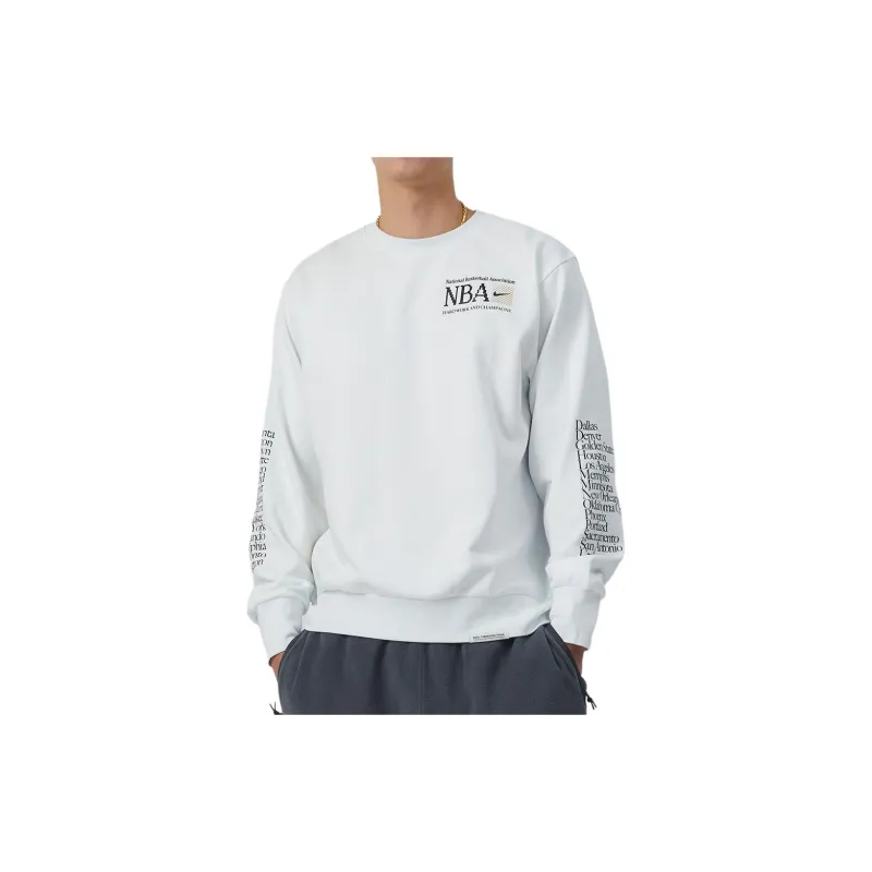 Nike As N31 Mnk Df Std Issue Crew Sweatshirt Men's White-2