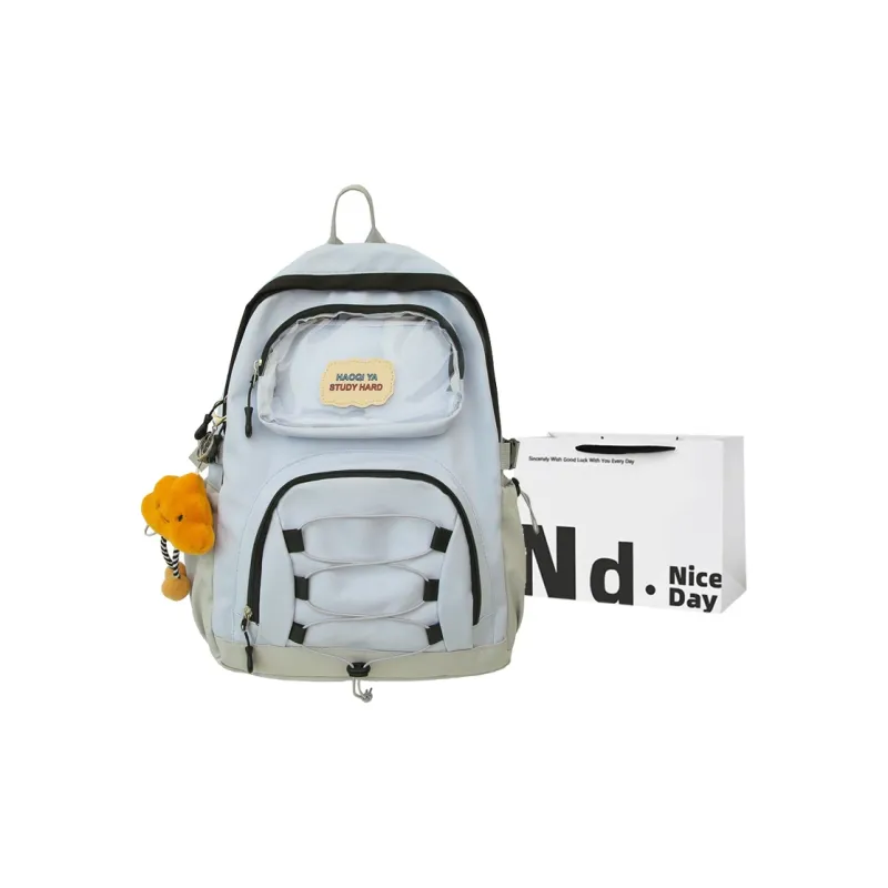 SWIMADE Nylon And PVC Backpack Women's Yellow//Purple//Blue//Black-7