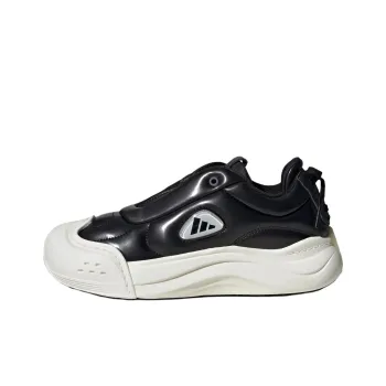 Adidas MAXXCOURT FOS Q4 Anti Slip Wear Resistant Low Top Casual Shoes Women's Black White