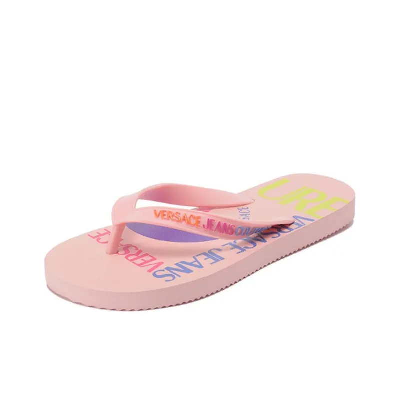 VERSACE JEANS COUTURE Flip Flops Women's Pink-2