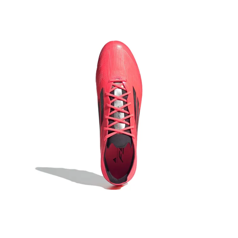 Adidas F50 HG Rubber Short Studs Anti Slip Wear Resistant Soccer Shoes Men's Red-3