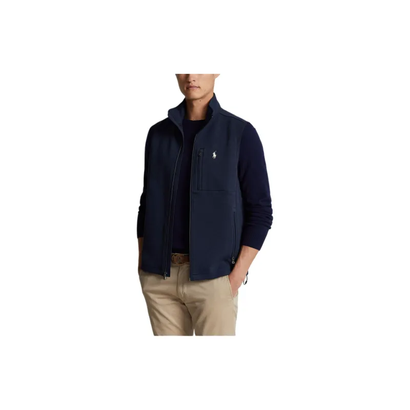 Polo Ralph Lauren Double Knit Mockneck Vest-8