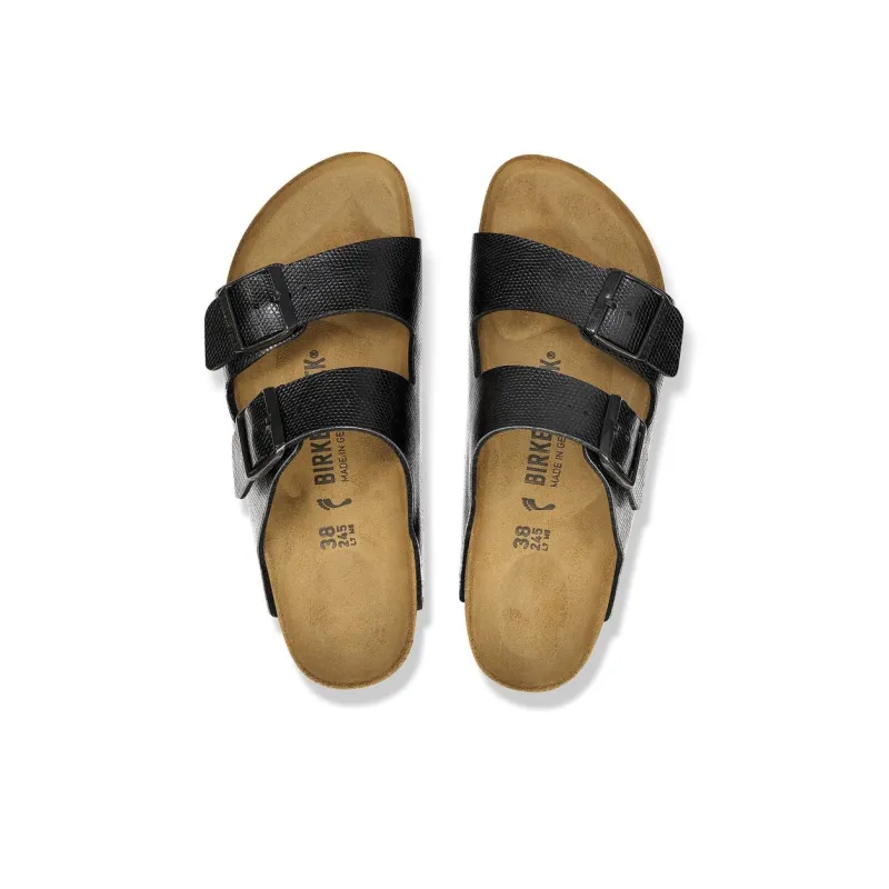 Birkenstock EVA Abrasion-Resistant Slide Slippers Women's Shiny Black-3