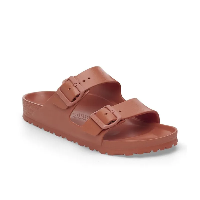 Birkenstock Arizona EVA Abrasion-Resistant Slide Slippers Unisex Rusty Brown-1