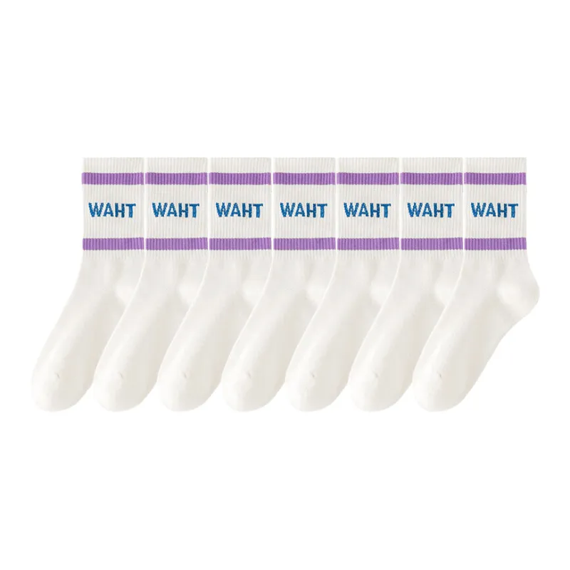 Lan Miao Mid Calf Socks Women's 7 Pack-6