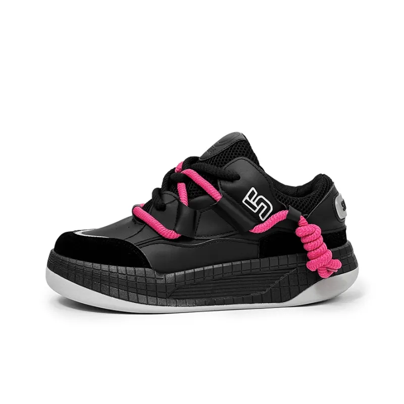 SLNU 3 Coverage Anti Slip And Wear Resistant Balance Lightweight Low Top Skateboard Shoes Men's-0