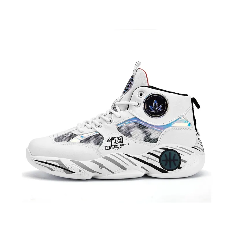 AMICNIEGD Slip Resistant, Abrasion Resistant, Breathable High Top Basketball Shoes Men's-0
