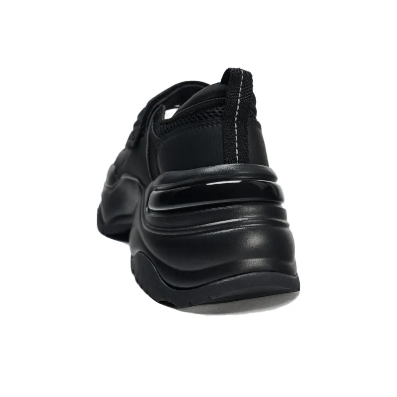 ZARA Abrasion Resistant Low Top Casual Shoes Women's Black-4