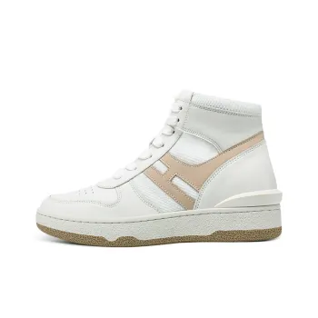 He Jinchang High Top Skateboard Shoes Women's White