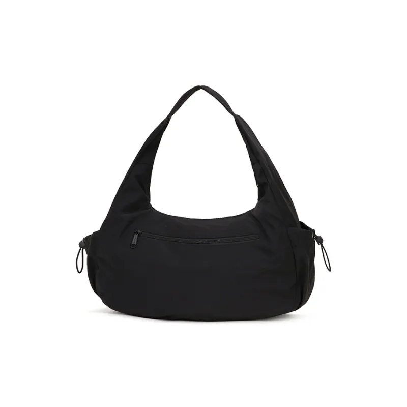 VANWALK Nylon Cloud Bag, Shoulder Bag Tubas Women's Black/White/Red-10