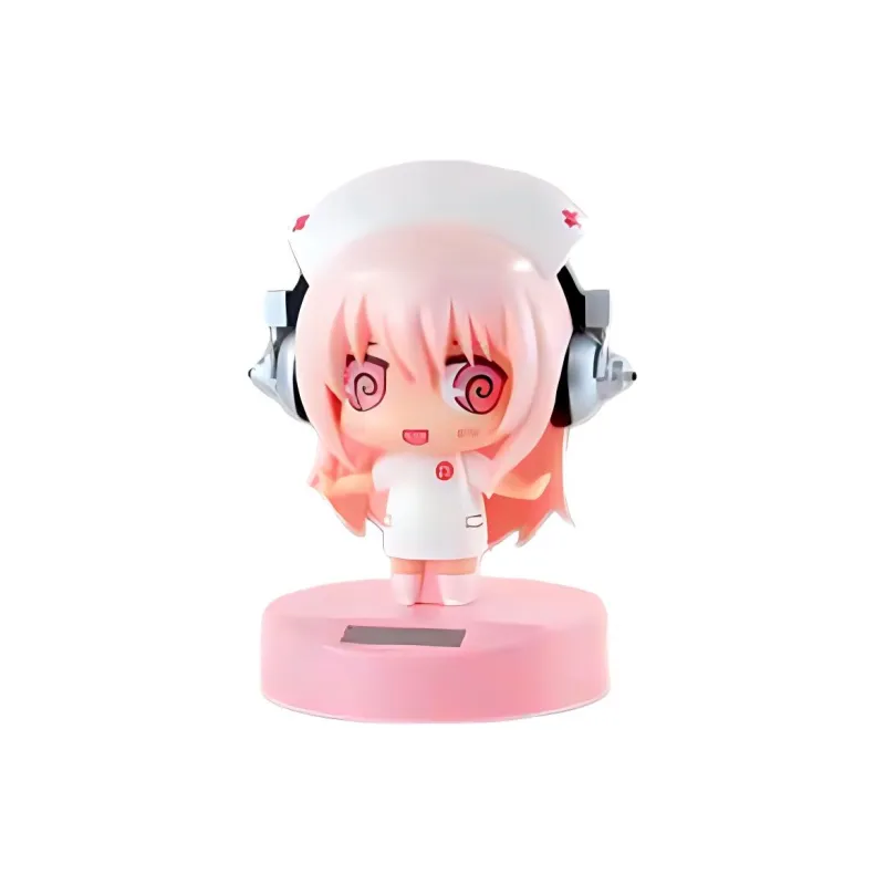 FURYU Nitro Super Sonico Little Nurse Outfit 10cm Bonus Gifts White-0