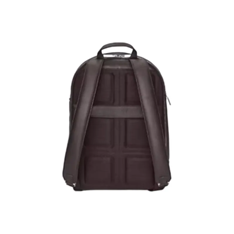 MOLESKINE Cow Leather Backpack Medium Size Unisex Wood Umber-2